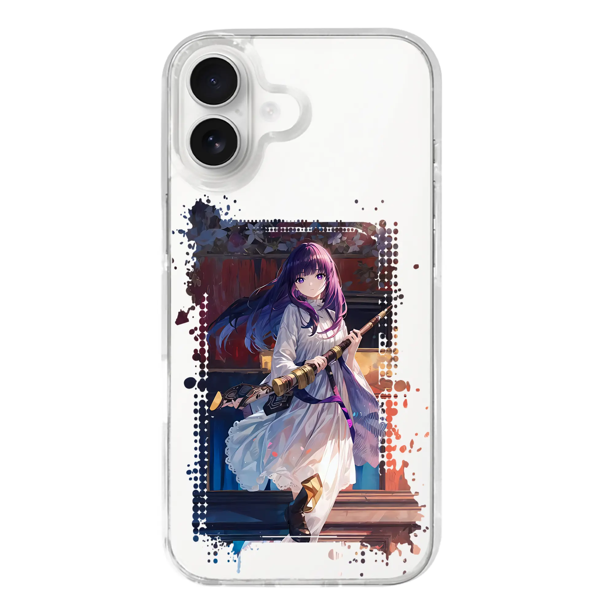 葬送のフリーレン（Frieren） グッズ,フェルン（Fern） - iPhone 17シリーズ 透明スマホケース – 薄型・耐衝撃・精密フィット保護カバー